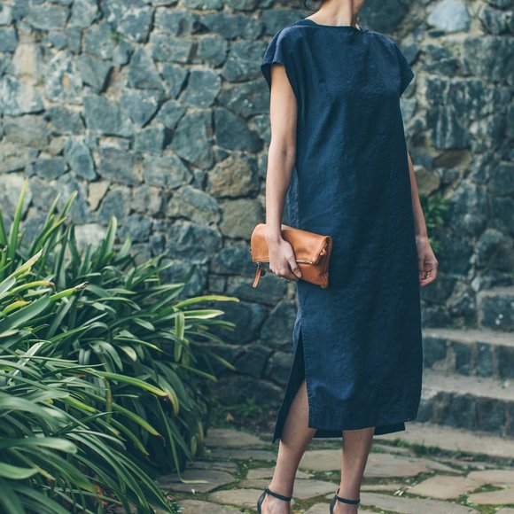 Taylor Stitch Dresses & Skirts - Taylor Stitch The Loma Dress in Navy Size Small